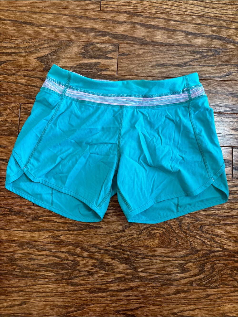 Ivivva Girl’s Teal Performance Running Shorts